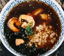 Суимоно с рисом и морепродуктами