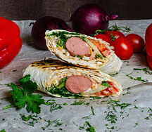 Сосиска в лаваше