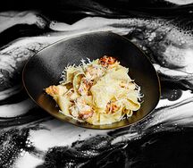 Феттуччине с курицей