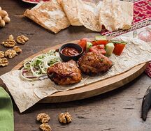 Шашлык из курицы на кости