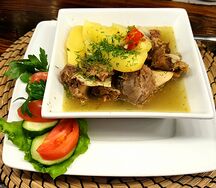 Суп Хашлама с бульоном