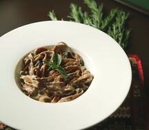 Аришта с беконом