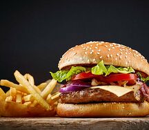 Бургер с курицей