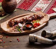 Шашлык из бараньей мякоти