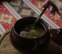 Путук с курицей и нутом