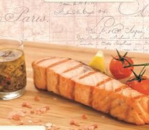 Стейк из лосося