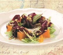 Салат из подпеченных овощей