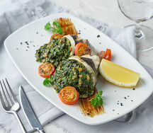 Запеченный сибас