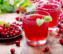 Морс клюквенный