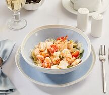 Салат Цезарь с креветками