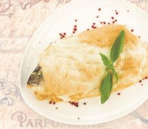 Дорадо запеченная в соли