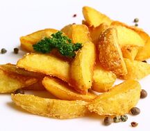 Пряные картофельные дольки