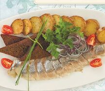 Сельдь с молодым картофелем