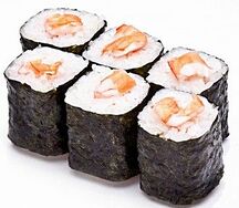 Ролл с креветкой