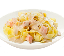 Паста с лососем