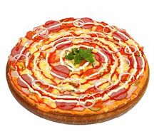 Пицца мясной остров