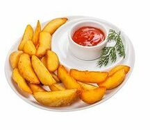 Картофель дольками