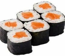 Ролл с лососем