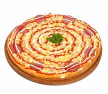 Пицца с колбасой