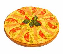 Пицца с лососем