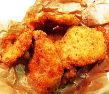 Наггетсы куриные с соусом