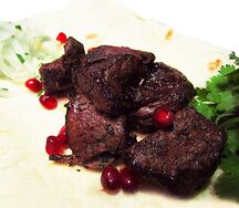 Шашлык из говяжьей вырезки