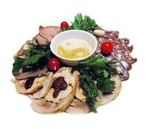 Мясная тарелка