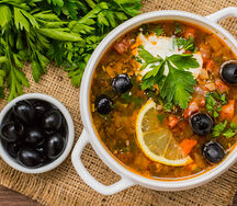 Солянка мясная