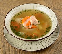 Уха из семги