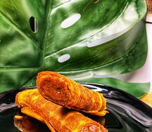 Вафельные трубочки со сгущенкой