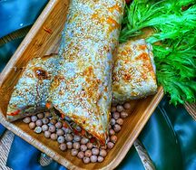 Шаверма Веги с хумусом