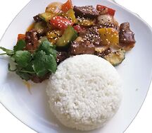 Бо Лук Лак с рисом