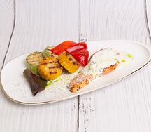 Лосось с сыром фета