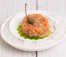 Тартар из лосося