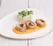 Рулетики из цыпленка