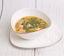 Уха из семги и судака по-царски