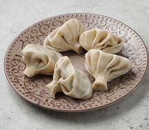 Хинкали с бараниной 