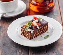 Домашний шоколадный торт