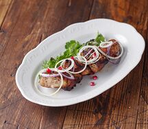 Шашлык из свиной шеи