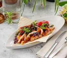 Салат мясной С костра