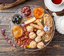 Тарелка к чаю