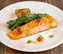 Стейк из семги