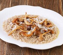 Ризотто с лесными грибами