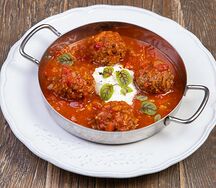 Польпетте из говядины с булгуром