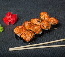 Ролл Запеченный Мидии Спайс