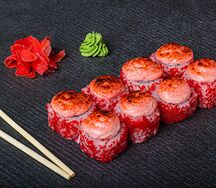 Ролл Запеченная калифорния с Лососем