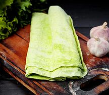 Лаваш чесночный