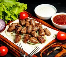 Куриные сердечки