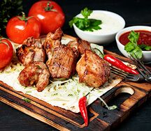 Шашлык из свинины