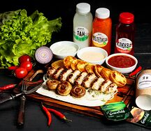 Комбо на одного с кебабом